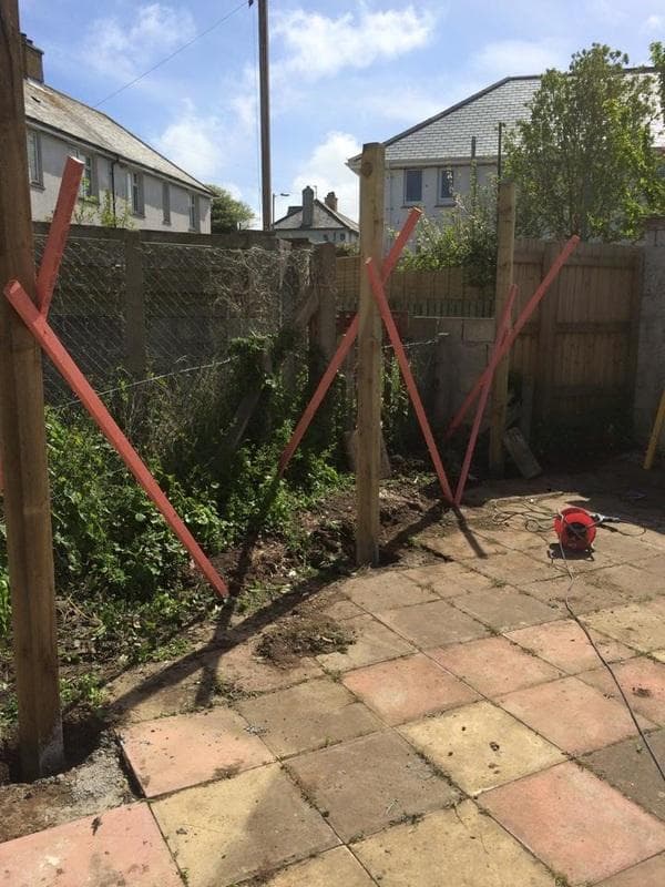 Garden fencing project, photo 5