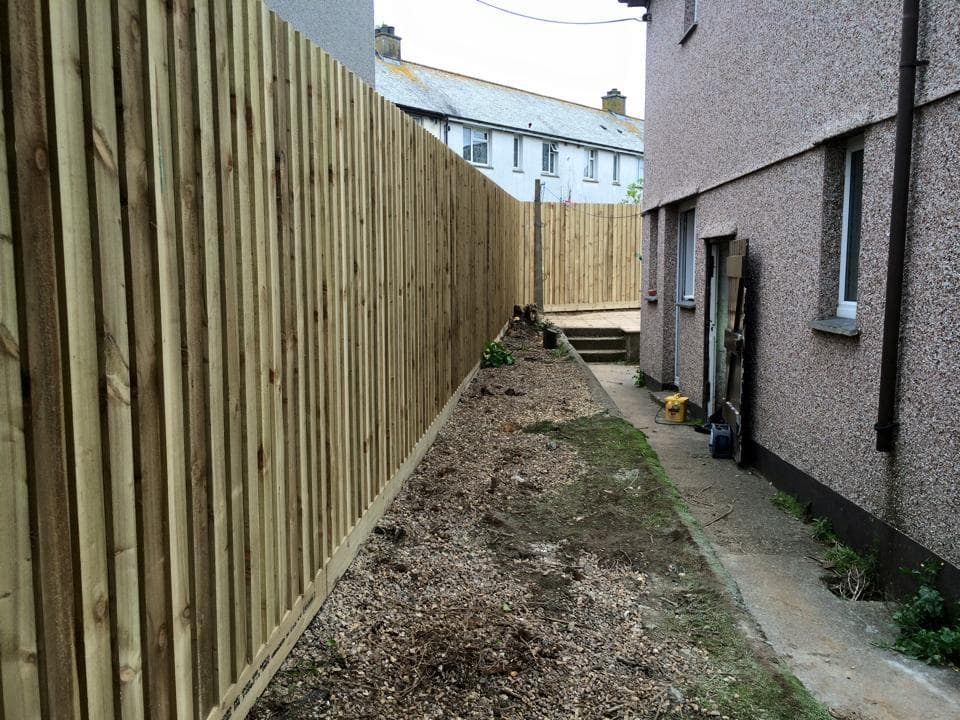 Garden fencing project, photo 3