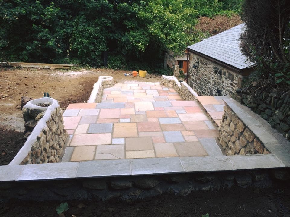 Garden patio project, photo 2