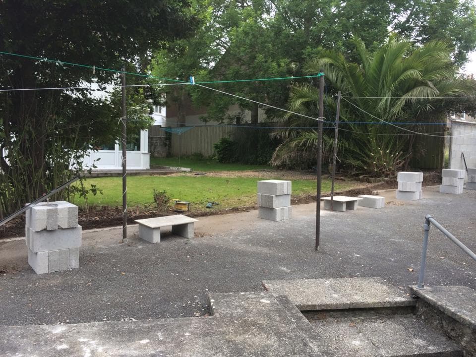 Garden wall project, photo 2