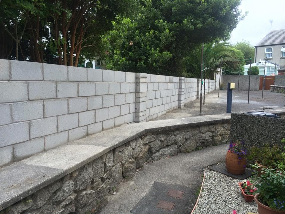 Garden wall project, photo 3