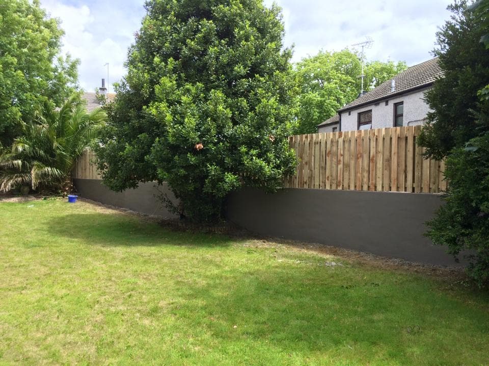 Garden wall project, photo 6