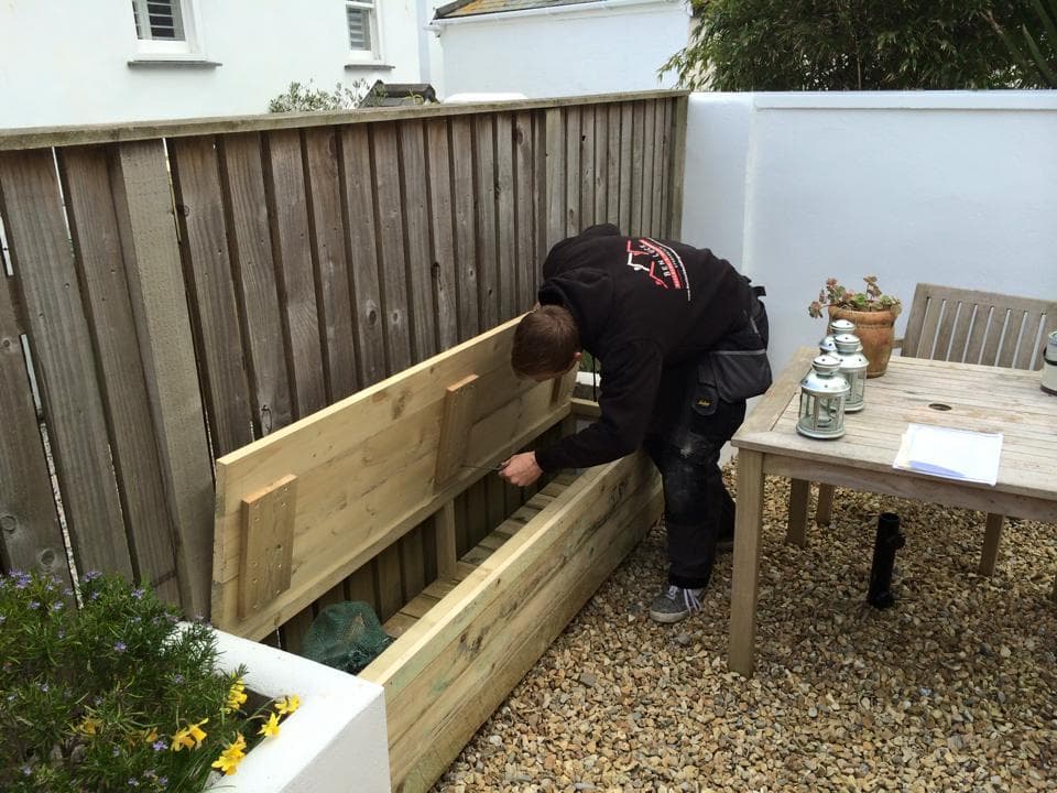 Outdoor storage project, photo 2