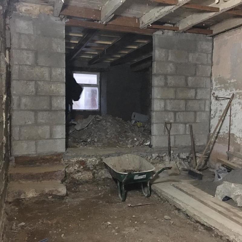 Chapel Street renovation before