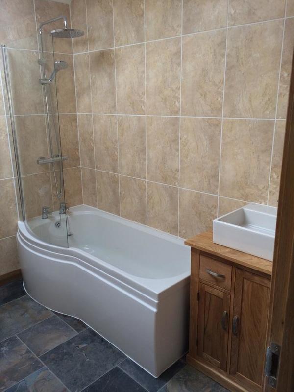 Flood damage renovation before