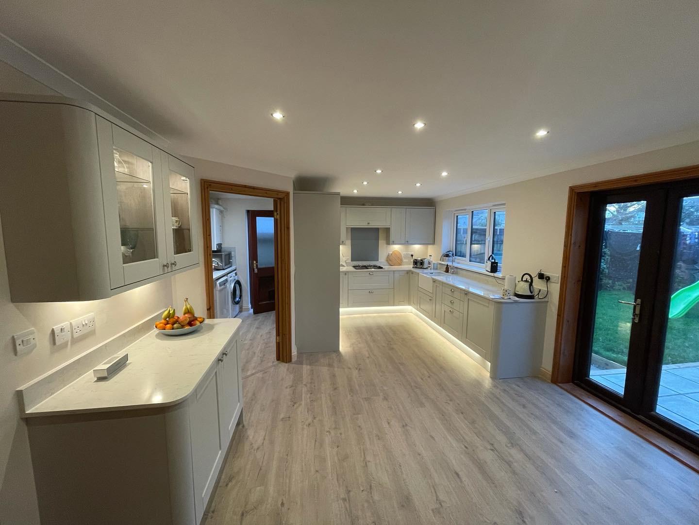Kitchen renovation in Hayle, finished