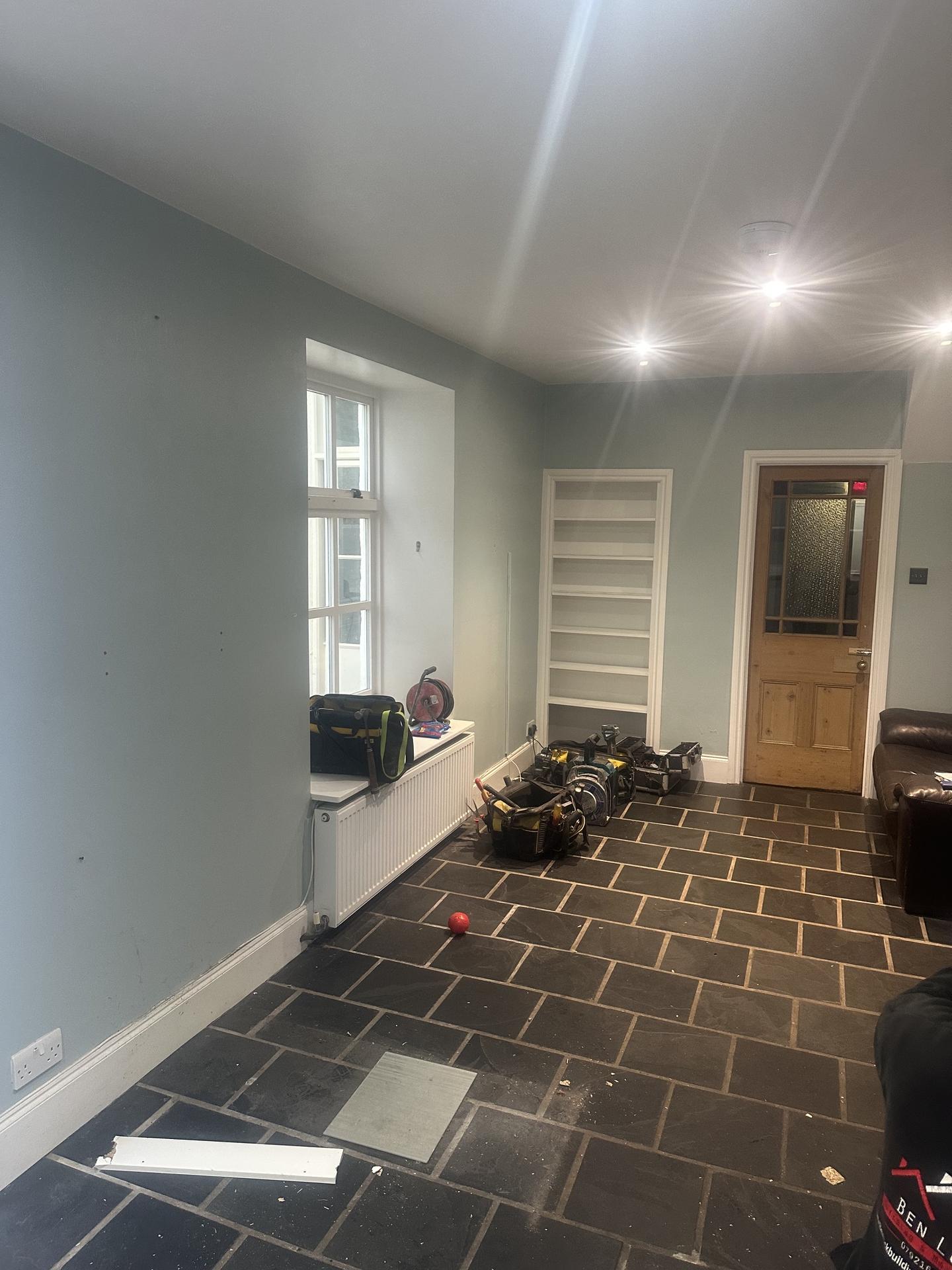 Structural kitchen opening, Penzance before